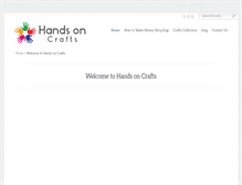 Tablet Screenshot of handsoncrafts.org